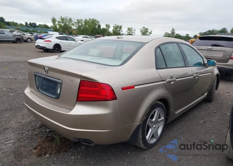 2004 Acura Tl z USA, uszkodzony, nr VIN 19UUA66254A033846